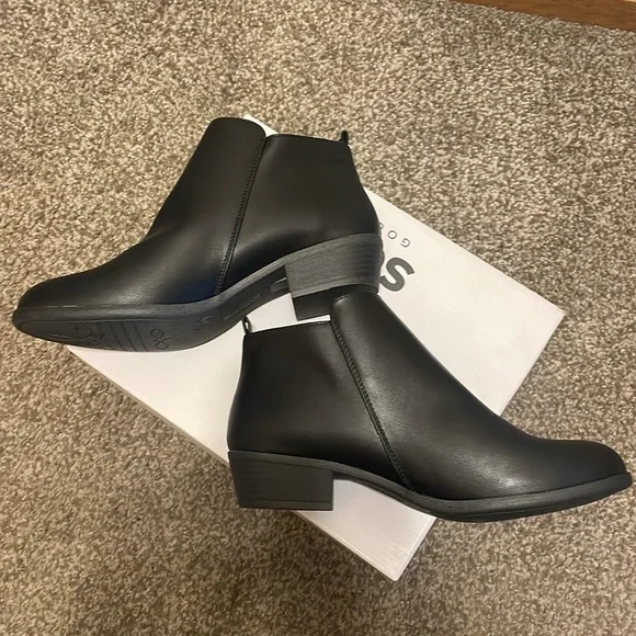 Sonoma Women's Sleek Black Millo Boots - Size 9.5 - Picture 7 of 8